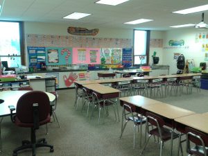 Classrooms are ready to be full of students, ready to learn and succeed!